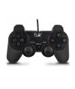 Ewent Mando/Gamepad USB - 13 Botones - 2 Palancas Analogicas - D-Pad de 8 Vias - Cable de 1.5m - Color Negro