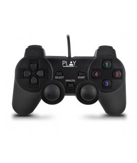 Ewent Mando/Gamepad USB - 13 Botones - 2 Palancas Analogicas - D-Pad de 8 Vias - Cable de 1.5m - Color Negro