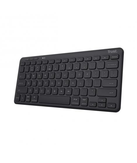 Trust Lyra Inalambrico Bluetooth 5.0 - Bateria Recargable - Hecho con Materiales Reciclados - Color Negro