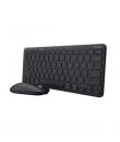 Trust Lyra Pack de Teclado y Mouse Inalambrico Bluetooth - Multidispositivo - Uso Ambidiestro - Color Negro