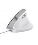 Trust Ergo Bayo Teclado - DPI Ajustable 800-2400ppp - 6 Botones - Cable 150cm -Color Blanco