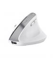 Trust Ergo BayoII+ Teclado Inalambrico - Sensor Optico Ajustable Entre 800 y 2400 DPI - 6 Botones - Notificaciones LED - Multidi