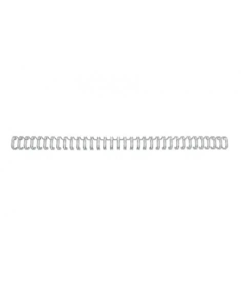 GBC Wirebind Pack de 100 Alambres de Encuadernacion 8mm para Paso 3:1 Redondo o Cuadrado - Formato A4 - Para 34 Orificios - Encu