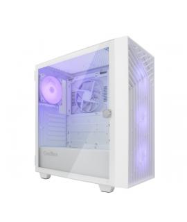 Coolbox GA300 GridLine Caja Torre ATX, Micro ATX, Mini-ITX - Lateral Cristal Templado - Tamaño HDD 2.5", 3.5" - USB-A 3.0, USB-C