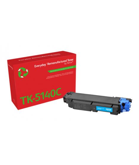 Xerox Everyday Kyocera TK5140 Cyan Cartucho de Toner Remanufacturado - Reemplaza 1T02NRCNL0/TK5140C