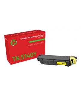 Xerox Everyday Kyocera TK5140 Amarillo Cartucho de Toner Remanufacturado - Reemplaza 1T02NRANL0/TK5140Y