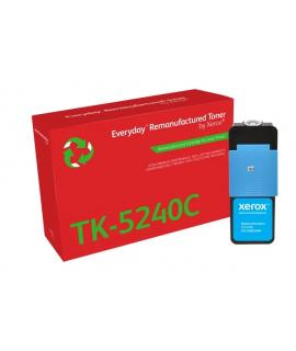 Xerox Everyday Kyocera TK5240 Cyan Cartucho de Toner Remanufacturado - Reemplaza 1T02R7CNL0/TK5240C