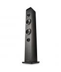 NGS Sky Charm Pro Torre de Sonido Bluetooth 50W - USB, Radio FM, Aux In y Entrada Optica - Funcion Broadcasting - Madera de Alta