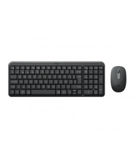 Logitech MK250 Compact Bluetooth Wireless Combo Pack Inalambrico + Raton - Uso Ambidiestro - Indicadores Led - Color Negro
