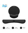 Subblim Pack Ergo MemoryFlex Alfombrilla Ergonomica para Raton y Reposamuñecas Teclado - Espuma Elastica - Microtexturizada Impe