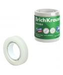 ErichKrause Cinta Adhesiva Invisible 12mmx20m - Superficie Mate - Apta para Escribir Encima - Transparente