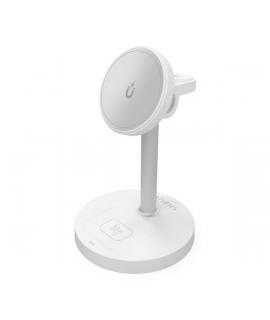 Aisens Cargador Inalambrico 15W - USB-C - Protocolo Qi2 - Moviles, Apple Watch y Auriculares - Proteccion Contra Sobretension, S
