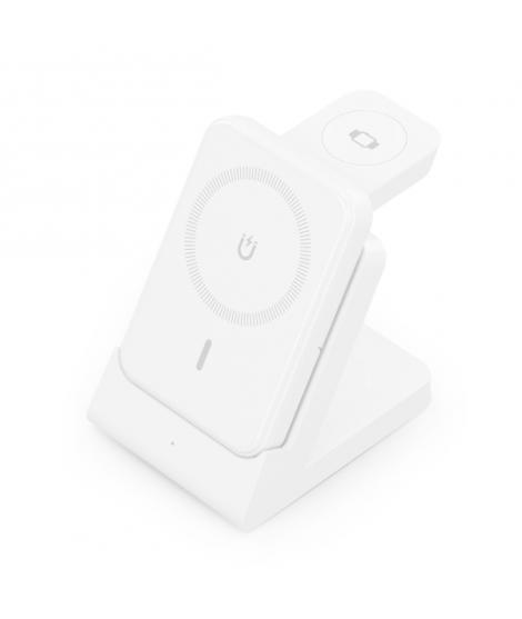 Aisens Cargador Inalambrico 15W - USB-C - Protocolo Qi - Moviles, Apple Watch y Auriculares - Powerbank - Proteccion Contra Sobr