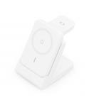 Aisens Cargador Inalambrico 15W - USB-C - Protocolo Qi - Moviles, Apple Watch y Auriculares - Powerbank - Proteccion Contra Sobr