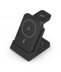 Aisens Cargador Inalambrico 15W - USB-C - Protocolo Qi - Moviles, Apple Watch y Auriculares - Powerbank -Proteccion Contra Sobre