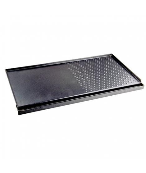 Muvip Plancha De Asar para Cocina Portatil - Zona Recoge Grasa - Bordes Antisalpicaduras - Revestimiento Antiadherente - Ideal p
