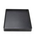 Muvip Plancha De Asar para Cocina Portatil - Zona Recoge Grasa - Bordes Antisalpicaduras - Revestimiento Antiadherente - Ideal p