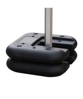 Sungarden Peso para Carpa Plegable - 8KG - Color Negro
