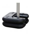 Sungarden Peso para Carpa Plegable - 8KG - Color Negro