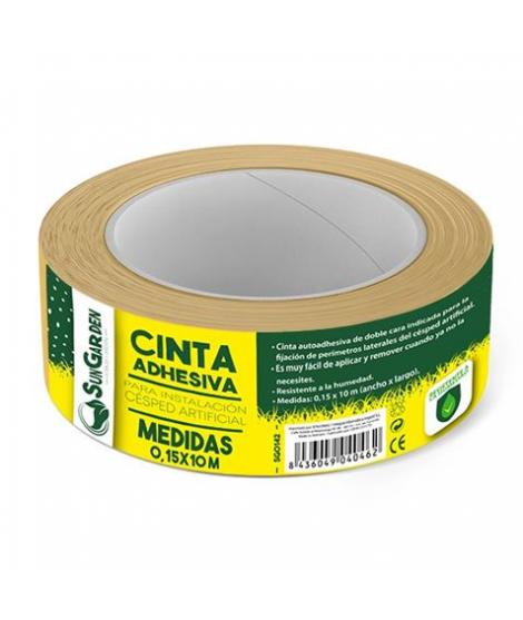 Sungarden Cinta AdhesivaPara Instalacion de Cesped Artificial 0.05x10m