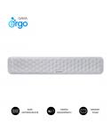Subblim Ergo Airpadding Reposamuñecas para Teclado - Espuma Viscoelastica 65D - Tejido AirMesh Transpirable - Base Antideslizant