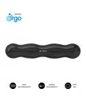 Subblim Ergo Crystal Flex Reposamuñecas para Teclado - Gel Refrigerante Autoajustable - Diseño Ondulado Ergonomico - Base Antide