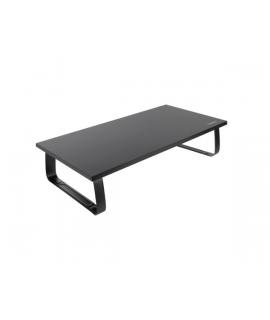 Tooq TQMR111 Soporte Elevador para Monitor o Portatil - Madera - Peso Max. 20kg - Color Negro