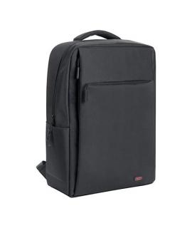 XO CB02BK Sport Mochila para Portatil - Hasta 17" - Impermeable y Resistente - Carga Rapida USB - Diseño Ergonomico - Color Negr