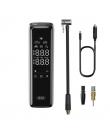 XO CZ017 Inflador de Aire Portatil - Pantalla LCD - 3 Bocas - 12V - Color Negro