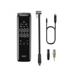 XO CZ017 Inflador de Aire Portatil - Pantalla LCD - 3 Bocas - 12V - Color Negro