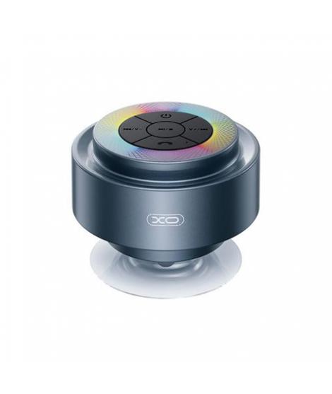 XO F64 Altavoz Bluetooth - Impermeable - Ideal para Ducha - IP67 - RGB - Ventosa Super Potente - Incluye Microfono para Llamadas