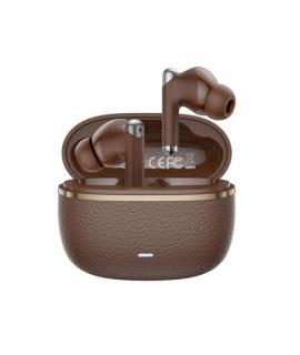 XO G33 Auriculares Bluetooth 5.4 - TWS - Cancelacion de Ruido ENC+ANC - Caja Texturizada - Control Tactil - Color Marron