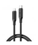 XO NBQ265B Cable USB-C Macho a USB-C Macho - 1m - 60W - Color Negro