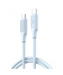 XO NBQ265B Cable USB-C Macho a USB-C Macho - 1m - 60W - Color Azul