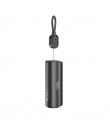 XO PR281 Mini Powerbank 5000Mah - USB-C - Linterna - Color Negro