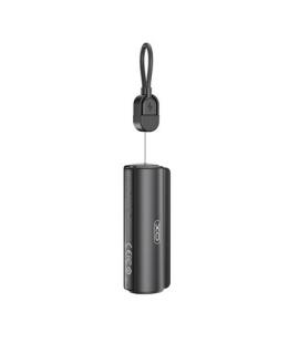 XO PR281 Mini Powerbank 5000Mah - USB-C - Linterna - Color Negro