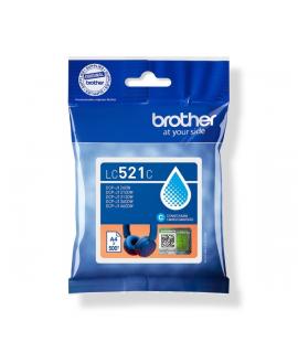 Brother LC521C Cyan Cartucho de Tinta Original - LC521C