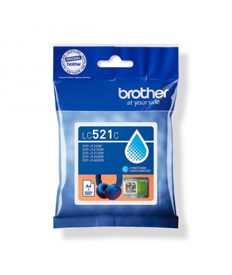 Brother LC521C Cyan Cartucho de Tinta Original - LC521C