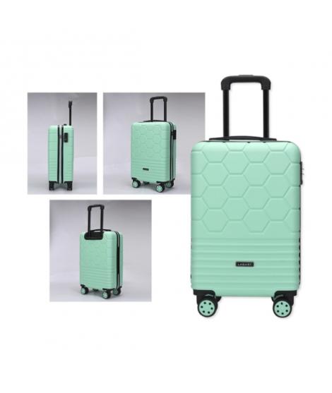 Lagart Maleta Trolley de Cabina Rigida 20” 55x34x23.5cm - Cierre TSA - Ruedas Dobles 360º - Color Verde Agua