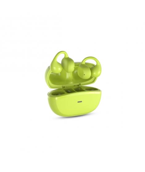 SPC Boost Clip Auriculares Inalambricos True Wireless - Diseño Open Ear - Cancelacion de Ruido - Control Tactil - Google Fast Pa