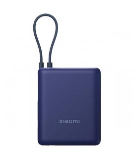 Xiaomi Ice Blue GL Powerbank 10000 mAh - 33W - Cable Integrado - Carga Rapida - Multiples Capas de Seguridad - Color Azul