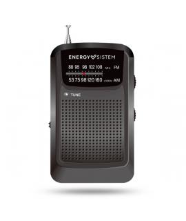 Energy Sistem Pocket Radio Portatil Analogica FM/AM - Entrada Jack 3.5mm - Antena Telescopica - Alimentacion con Pilas - Color N