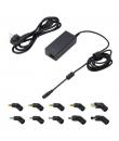 Ewent Cargador Universal para Portatil de 65W - 10 Clavijas Intercambiables - Automatico - Gestion Inteligente de Corriente - Co