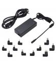 Ewent Cargador Universal para Portatil de 90W - 11 Clavijas Intercambiables - Automatico - Gestion Inteligente de Corriente - Co