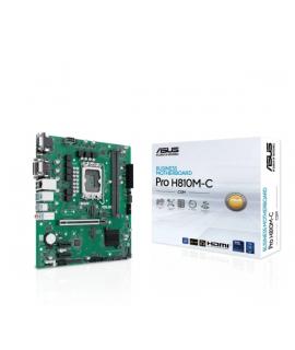 Asus Pro H810M-C CSM Placa Base 2x DDR5, M.2, PCIe 4.0, Sata III, MicroATX