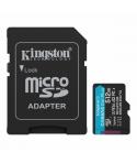 Kingston Tarjeta Micro SDXC 512GB UHS-I U3 V30 Clase 10 200MB/s Canvas Go Plus con Adaptador
