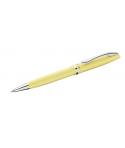 Pelikan Jazz Pastel Boligrafo con Mecanismo de Giro - Punta Mediana - Cuerpo Lacado - Recargable - Color Amarillo Pastel