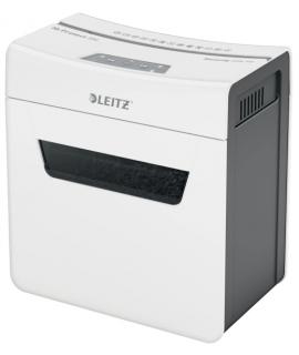 Leitz IQ Protect Premium 3M Destructora de Papel Manual Micro Corte P-5 - Destruye hasta 3 Hojas - Ultrasilenciosa - Papelera de