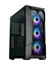 Cooler Master TD500 Mesh V2 Caja Gaming - Frontal MESH - 3 Ventiladores CF120 ARGB - Lateral Vidrio Templado - Soporta Refrigera