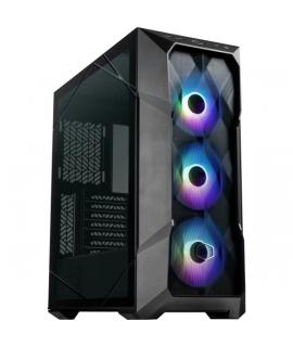 Cooler Master TD500 Mesh V2 Caja Gaming - Frontal MESH - 3 Ventiladores CF120 ARGB - Lateral Vidrio Templado - Soporta Refrigera